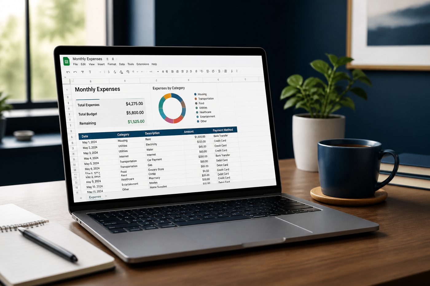 Google Sheets sync
