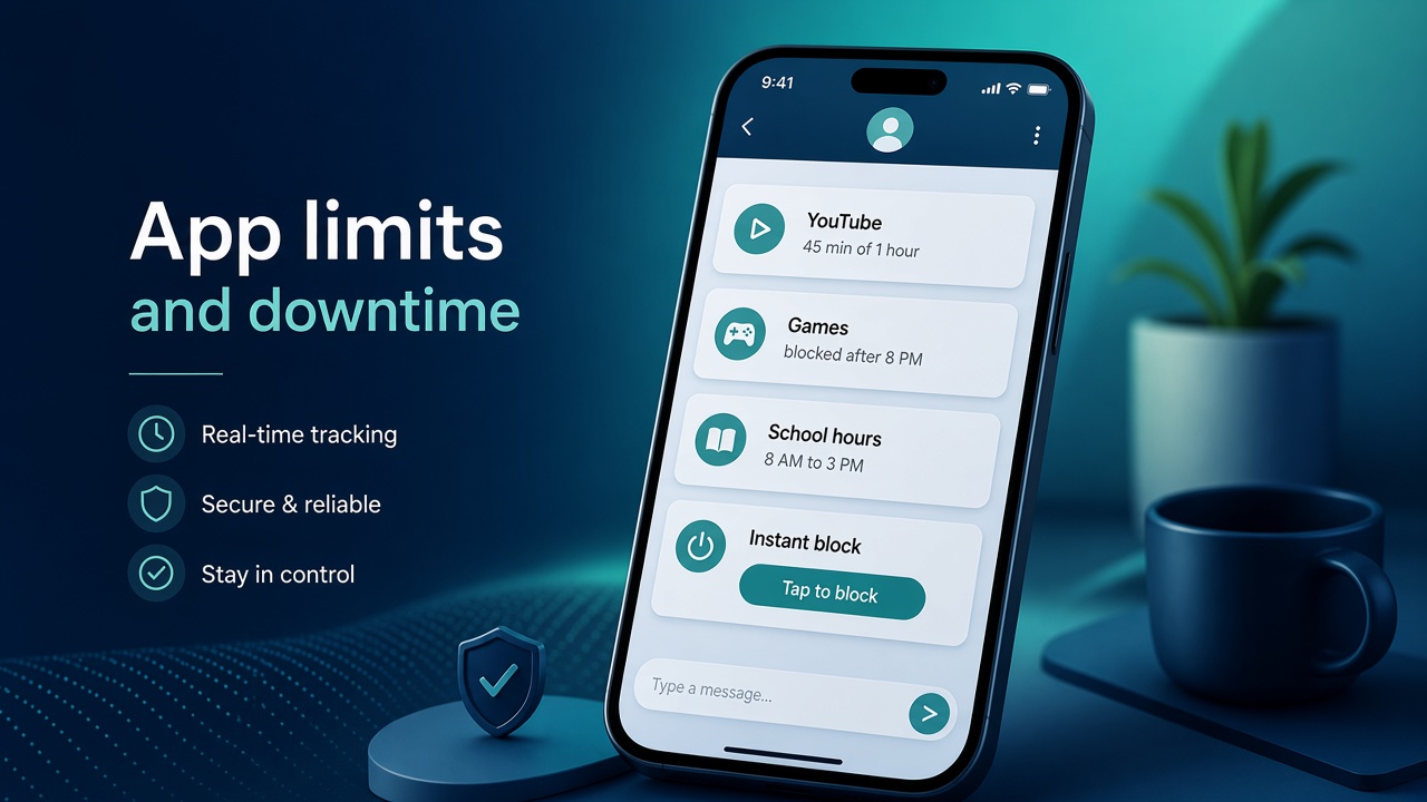 App limits, downtime, and an instant block control